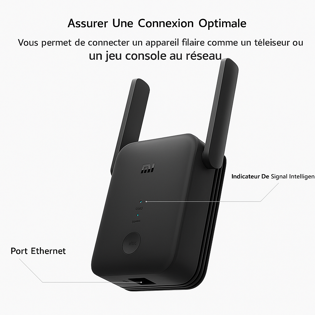 Répéteur Wi-Fi Xiaomi Pro – Signal Puissant