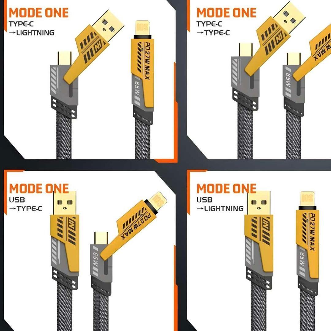 Câble chargeur multifonctions