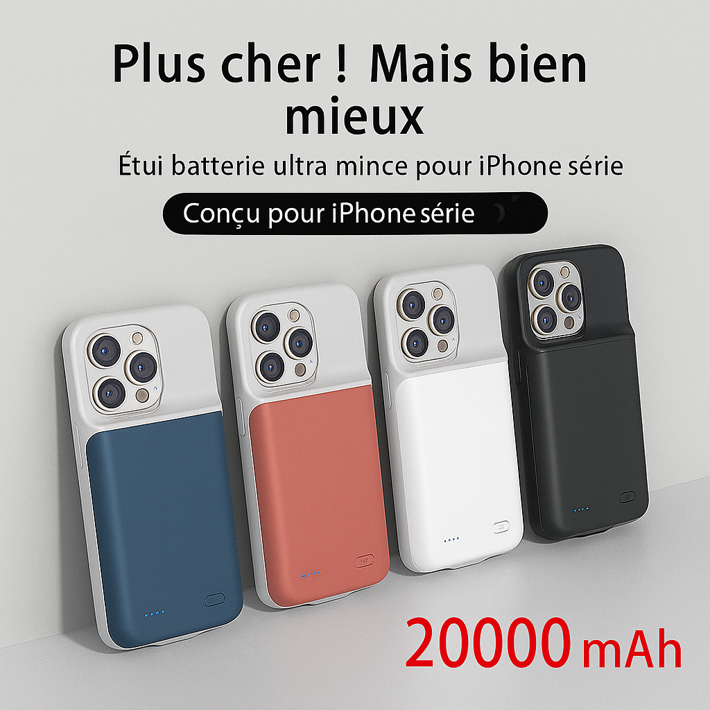 Coque Powerbank | Charge & Protection