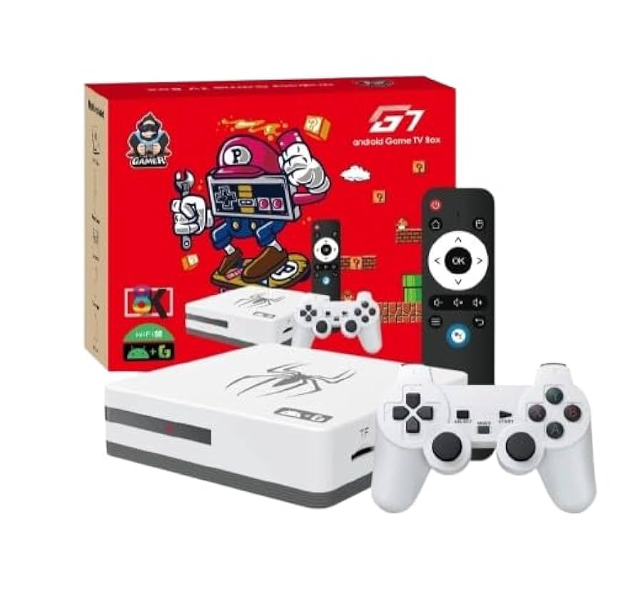 Box android Tv avec +15 000 jeux