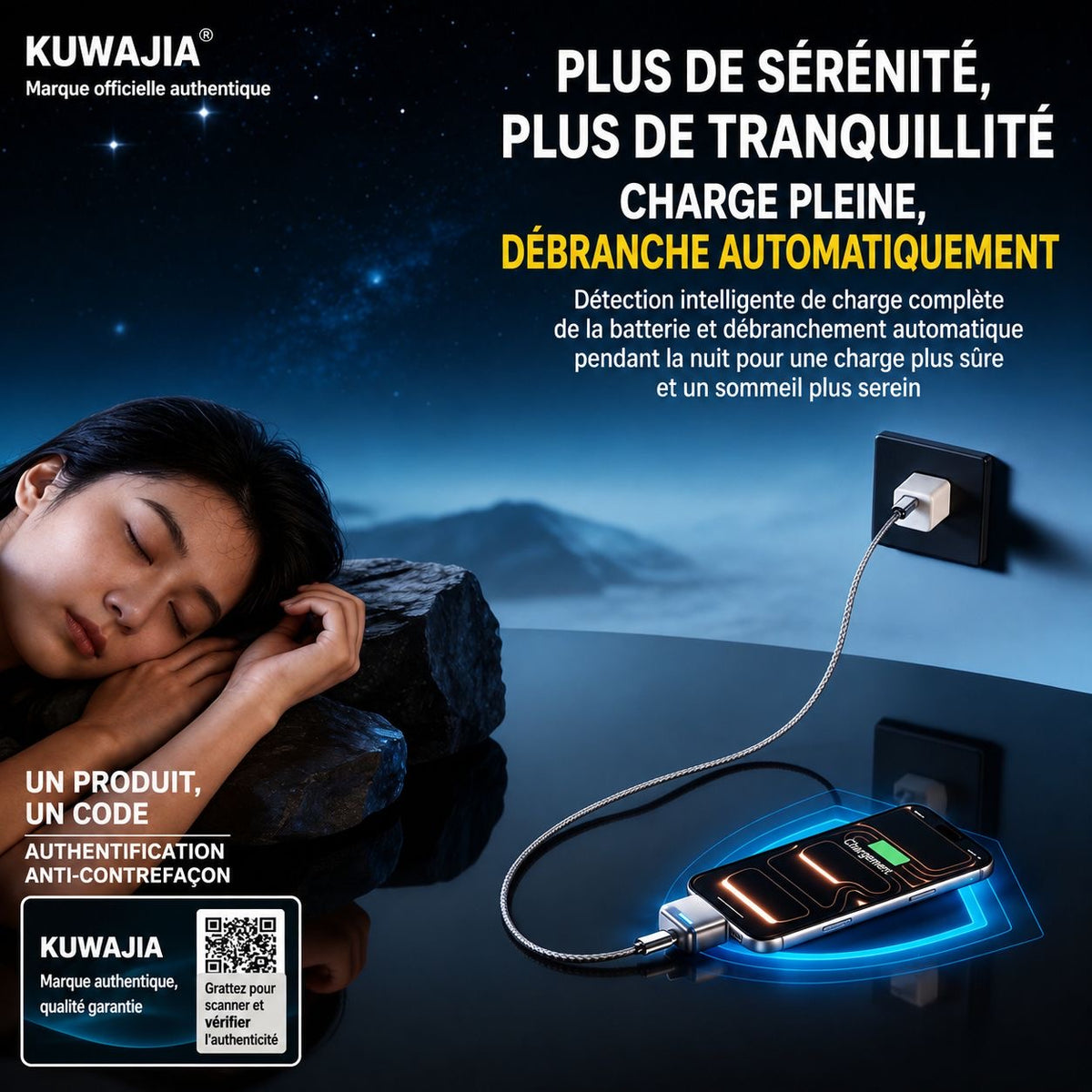 Séparateur de Charge 140W – Charge Rapide & Protection