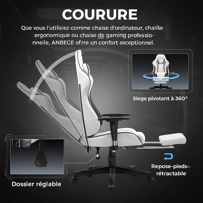 Chaise gaming ANBEGE - Ton confort