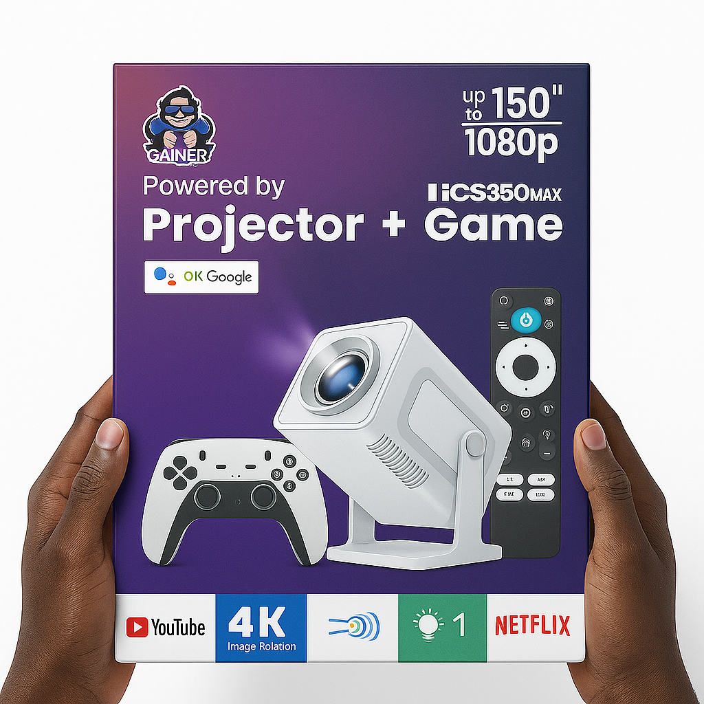 Projecteur + Game avec +20.000 jeux