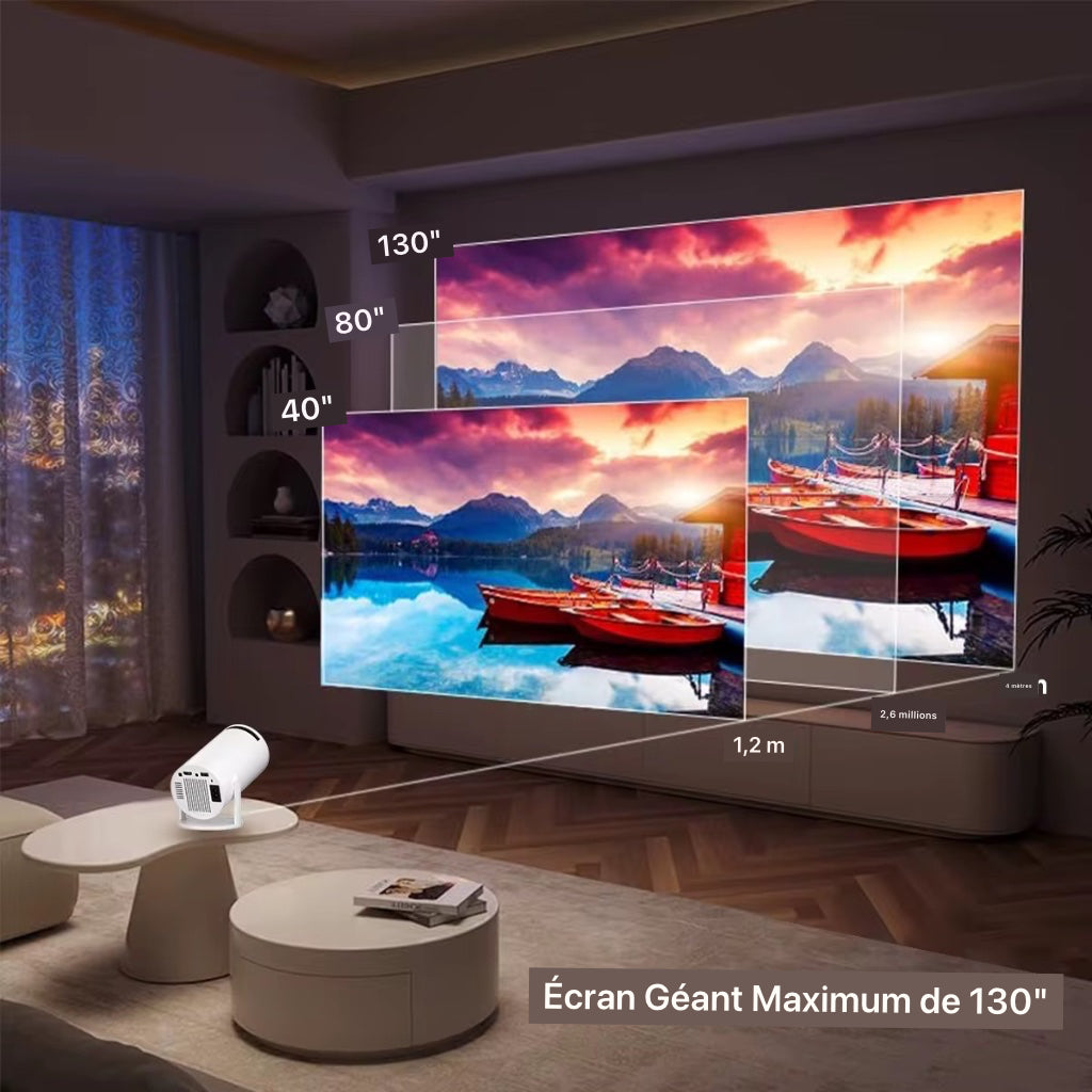 Projecteur + Game avec +20.000 jeux